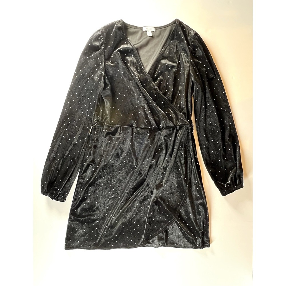 Nine West Black Long Sleeve Dress